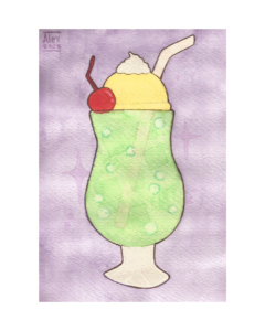 Sticker "Melon Soda"