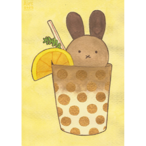 Sticker "Miffy Latte"