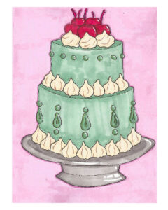 Print "Pastel rococó"